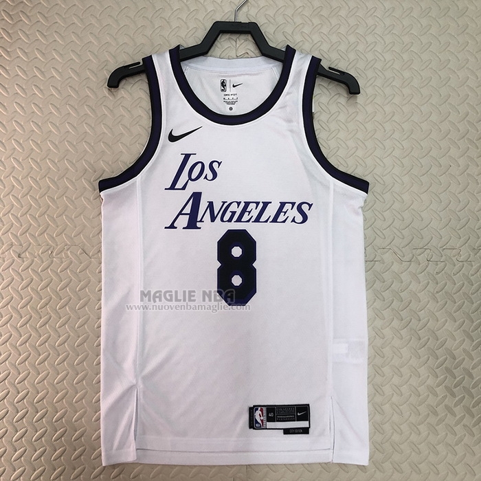 Maglia
 Kobe Bryant NO 8 Los Angeles Lakers Citta
 2022-23 Bianco
